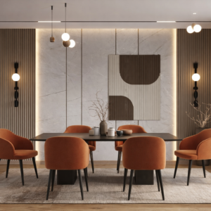 Contemporary Luxe Dining Set