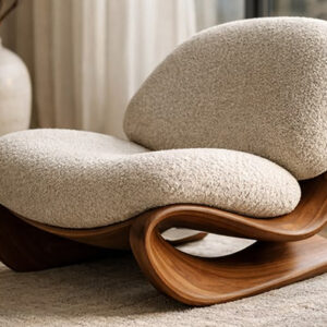 Curved Lounge Chair